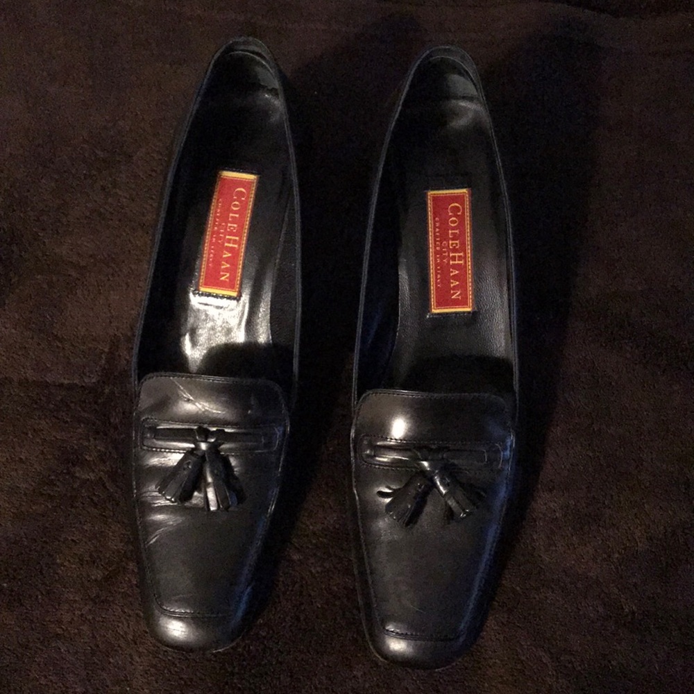 Cole Haan black dress shoes